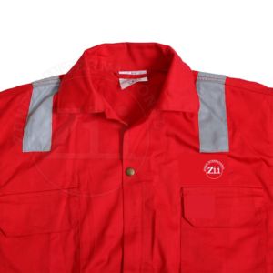 Overol de Trabajo Resistente al Fuego, Impermeable, de Alta Visibilidad, Ligero, de Algodón FR, Traje de Protección para Agricultores, Uso Agrícola, Negro - Product Image 4