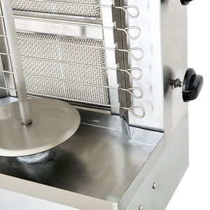 NEW PREMIUM High Quality Commercial Stainless-Steel <b>Electric</b>/Gas Shawarma Rotisserie Chicken Grill Auto-Rotating Restaurant - Product Image 5