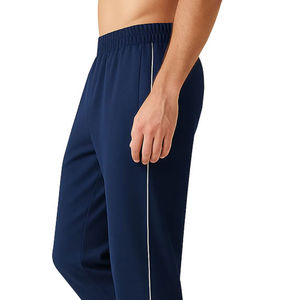 Pantalons en toile personnalisés pour hommes de haute qualité, coupe-vent, respirants, décontractés, streetwear, vente en gros - Product Image 6