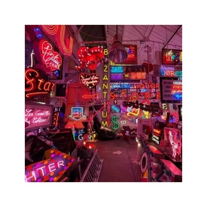 <span class=keywords><strong>Neon</strong></span> Glass Tubing Wand dekor Zeichen Licht leiste Led Leucht reklamen für Home Mall Company Hospital Park - Product Image 1