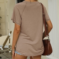 T-shirts en mousseline de coton de haute qualité pour femmes, respirants, grande taille, couleurs et logo personnalisés, style streetwear