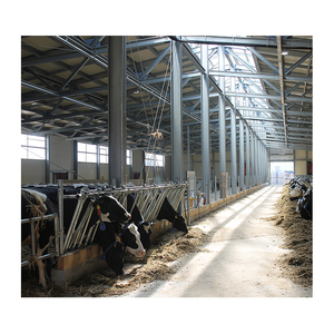 Alta qualità prefabbricata caprina struttura in acciaio caseificio capra fienile casa per la vendita - Product Image 6