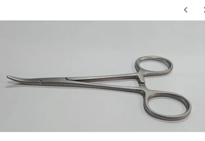 Forceps à artères courbés en acier inoxydable de haute qualité |   Instrument hémostatique chirurgical à usage médical - Product Image 5