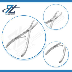 Rongeur Luer Box para Huesos, Recto, Manual, 185 mm de Largo, Mordida de 8 mm, Acero Inoxidable Quirúrgico, Certificado CE, Fabricante Pakistán - Product Image 4