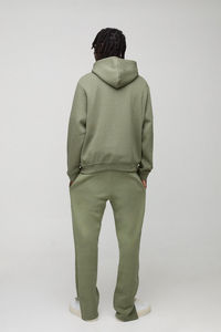 Nouveauté Streetwear vierge personnalisé, pantalon de survêtement évasé pour hommes, pantalon en coton éponge française pour hommes, pantalon de survêtement évasé lavé pour hommes - Product Image 2