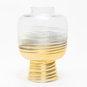 Excellent Quality Lavande Charm Glass <b>Vase</b> <b>Set</b> of 2 for Floral & Home Decoration At Low Price - Product Image 6