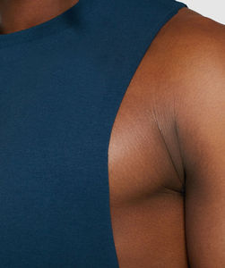 Mens Casual Cotton Sleeveless Tank <b>Top</b> Quick Dry <b>Mesh</b> Fitness Gym Wear Button Decoration Manufacturer Stringer Mens Tank <b>Tops</b> - Product Image 4