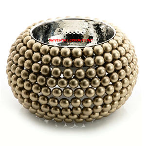 Bol à chocolat en nacre, forme ronde, finition noire, lot de deux, bol à chocolat de luxe design - Product Image 2