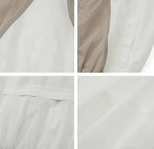 Chaqueta cortavientos de nailon arrugado ligera personalizada OEM para hombre, chaqueta deportiva con cremallera para correr, chaqueta impermeable a prueba de viento para adultos - Product Image 5