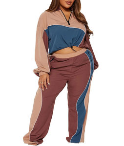 Factory Custom Material Women 2 Piece Outfits Windbreaker Lightweight Windproof Tracksuit Set 2026 - Product Image 2