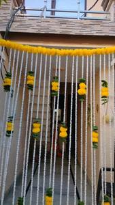 แขวนผนังดาวเรือง, ตกแต่งฉากหลัง, ตกแต่งบ้าน, ตกแต่งงานแต่งงาน, ฉากหลัง haldi, ตกแต่ง ganpati, ฉากหลัง Pooja - Product Image 3