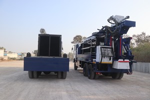 Appareil de forage de puits d'eau PDTHR-600 monté sur camion double avec composant efficace du noyau de la pompe à vendre - Product Image 4