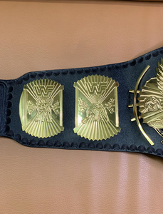Ceinture de championnat WWF personnalisée Plaques en laiton plaqué or entièrement personnalisables pour le logo de conception et d'autres paramètres - Product Image 2