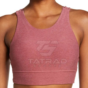 Sujetador Deportivo Sin Tirantes Transpirable y Ligero para Mujer - Hecho en Pakistán, Logotipo Frontal Personalizable, Ropa Deportiva de Alta Calidad de Secado Rápido - Product Image 2