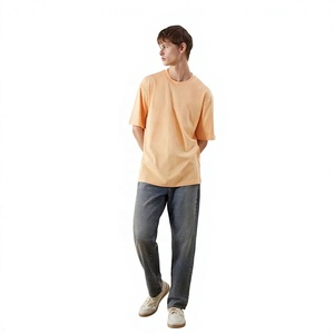 เสื้อยืดคอกลมแขนสั้นผ้าฝ้ายสำหรับผู้ชายขายดีที่สุด เสื้อยืดพื้นฐาน รับผลิตเสื้อผ้าแบรนด์ส่วนตัว OEM ODM โรงงานขายส่ง - Product Image 3