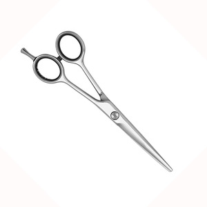 กรรไกรตัดผมสแตนเลสสตีลพร้อมแหวนยาง - Product Image 4