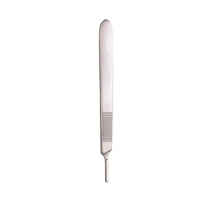 Manche de scalpel chirurgical manuel en acier inoxydable de qualité médicale n° 3 instruments de précision pour la chirurgie et l'utilisation clinique - Product Image 5
