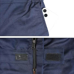 Overoles de Seguridad, Uniformes de Trabajo al por Mayor, ANSI Clase 1, Impermeables, con Luz LED, Logotipo Personalizado, Overoles de Algodón para Hombre de Invierno - Product Image 5