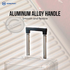 Diseño de moda Trolley Bag Juego de equipaje 6005 Marco de aluminio Equipaje Durable y antiarañazos Maleta de mano 100% PC Hung Phat - Product Image 4