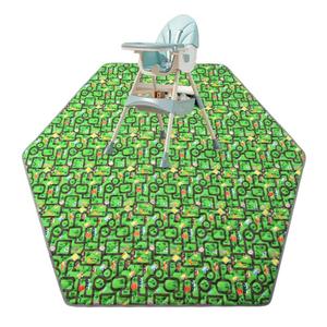 Écologique Doux Matelassé Pliable Non Toxique pour Nourrisson Rampant Hexagon Playpen Teepee Mat Floor Playmat pour Intérieur Extérieur - Product Image 4