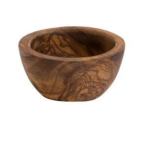 Bol de service à salade tendance pour la cuisine, les hôtels et les restaurants, forme arrondie, bol de service en bois pour les mariages et la restauration - Product Image 4