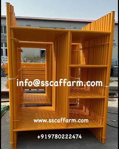 Modern Style Chile Construction <strong>Galvanized</strong> Steel Ladder <strong>Frames</strong> and <strong>Scaffolding</strong> 2-Layer <strong>Frame</strong> for Sale - Product Image 6