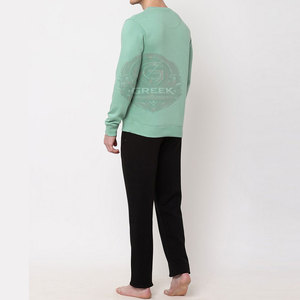 Survêtement décontracté d'hiver pour homme en coton 100% coupe-vent avec logo personnalisé, grande taille, séchage rapide et respirant - Product Image 4