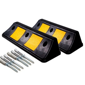 ตัวกั้นจอดรถแบบ 2 ชิ้น สำหรับขอบทางในลานจอดรถ - Product Image 1