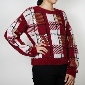 Vente chaude OEM ODM 2024 laine matériel chaud de haute qualité en gros respirant Logo personnalisé femmes pull - Product Image 4