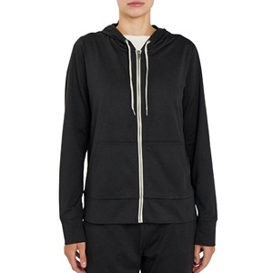 Vente en gros de sweats à capuche pour femmes, personnalisés, en coton molletonné, lavage à l'acide, doublés, unis, amples, OEM, vêtements en vrac - Product Image 1