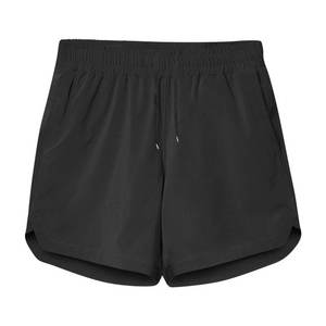 Short d'entraînement de gymnastique solide 100% coton pour homme avec impression numérique en cristal Short de jogging d'entraînement respirant à séchage rapide - Product Image 3