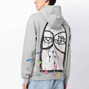 Precio barato Mejor artículo Nueva llegada Hombres Sudadera con capucha Respetuoso del medio ambiente Tamaño regular Básicos Algodón mezclado Hombres Sudadera con capucha - Product Image 2