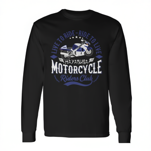 Maglietta a Maniche Lunghe Hayabusa MC Club per Motociclisti, Abbigliamento Promozionale per Biker - Product Image 2