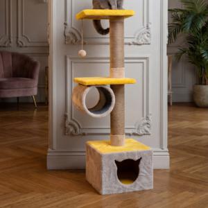 Árbol para Gatos Amistar Mira de Alta Calidad con Túnel para Gatos de Todos los Tamaños - Product Image 1