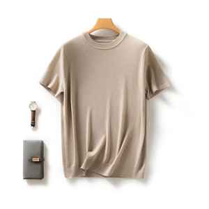 Camiseta de algodón 100% de alta calidad personalizable OEM Camiseta informal de manga corta de gran tamaño Patrón de impresión sólido bordado Bueno - Product Image 5