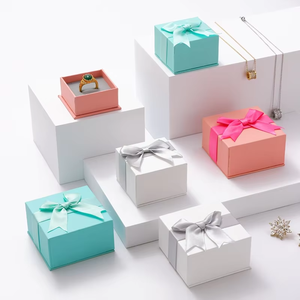 <b>Cheap</b> Price Shock Resistant Square Party Necklace Ring Display Custom Jewelry <b>Box</b> Custom Jewelry <b>Box</b> Packaging - Product Image 5