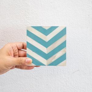 Sous-verre classique en incrustation d'os, fabrication artisanale de qualité supérieure, sous-verre pour table à thé ou à café, design élégant en incrustation pour la décoration de la maison, du bureau ou du café - Product Image 5