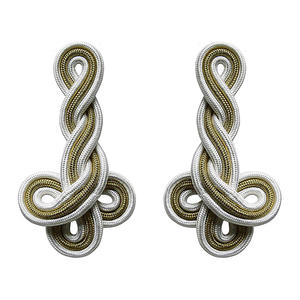 Épaulettes de haute qualité sur mesure, épaulettes d'uniforme les plus vendues avec taille personnalisée, accessoire d'épaulette - Product Image 1