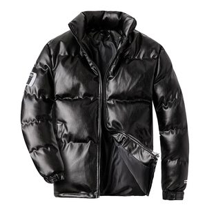Chaqueta Acolchada de Alta Calidad para Hombre, Chaqueta de Invierno Personalizada, Chaqueta de Burbuja con Cuello Alto para Hombre - Product Image 1