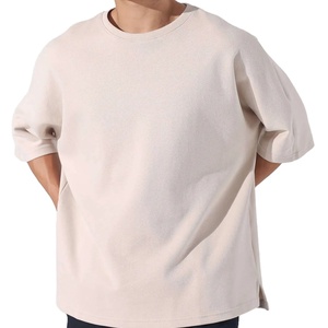 Camiseta informal de verano para hombre Calidad 2025 100% Algodón orgánico Logotipo personalizado Diseño de gran tamaño con ajuste cómodo - Product Image 5