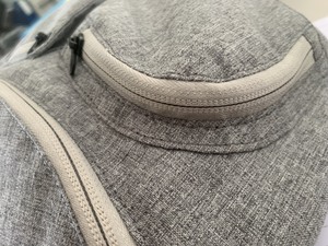 Nouvelle conception de sac banane portable sportif unisexe 600D 2 tons en PU imperméable pour la randonnée et la vie quotidienne, activités de plein air - Product Image 3