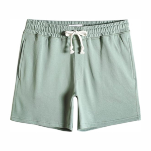 Short de sport décontracté pour garçons de grande taille avec logo personnalisé Short de sport en maille 100% coton avec poche Short de basket-ball à motif solide - Product Image 5