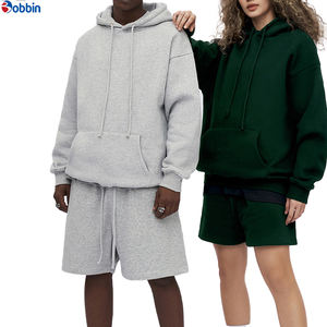 Conjunto Deportivo Unisex con Logotipo Personalizado, Novedad, Otoño, Moderno, Transpirable, de Secado Rápido, Sudadera con Capucha, Pantalones Cortos, Forro Polar, Manga Larga, Talla Grande - Product Image 5