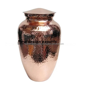 Urnes en cuivre pur pour cendres d'adulte, urnes de crémation et commémorative pour cendres humaines - Product Image 3
