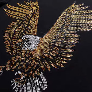 OEM Service Sublimation Impression Strass T-shirts En Gros Léger Strass T-shirts - Product Image 6