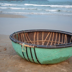 Cesta de Bambú Natural de Alta Calidad Hecha a Mano en Vietnam - Product Image 1