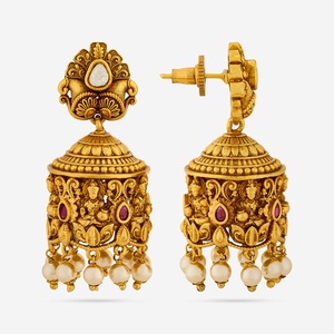 Pendientes de Perlas Vintage 188647 - Product Image 4