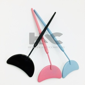 Espejo de pestañas de alta calidad, espejo de maquillaje personalizable, espejo de pestañas de media luna, diferentes formas, visón sostenible, acero inoxidable - Product Image 5