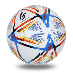 Ballon de football thermocollé fourni en usine personnalisé taille 2 3 4 5 jeu d'entraînement ballon de football en PVC pour intérieur extérieur - Product Image 4