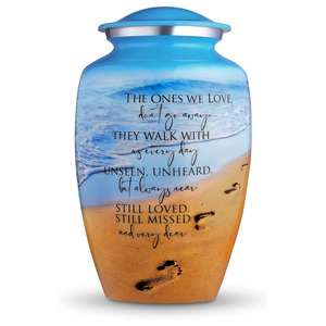 Urna de cremación personalizada Urna de cremación popular para cenizas humanas Funerarias para adultos Monumento conmemorativo elegante - Product Image 5